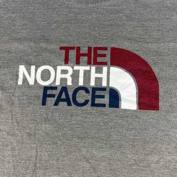 The North Face Shirt Adult Fits Like A Small Dark Grey Short Sleeve Tee Tag M - Picture 2 of 11
